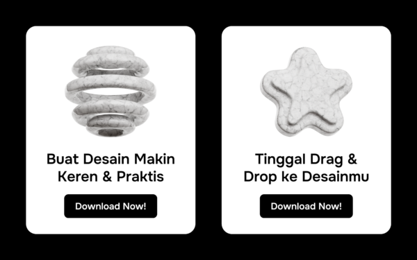 Marble Abstract Shape 3D Icon Pack