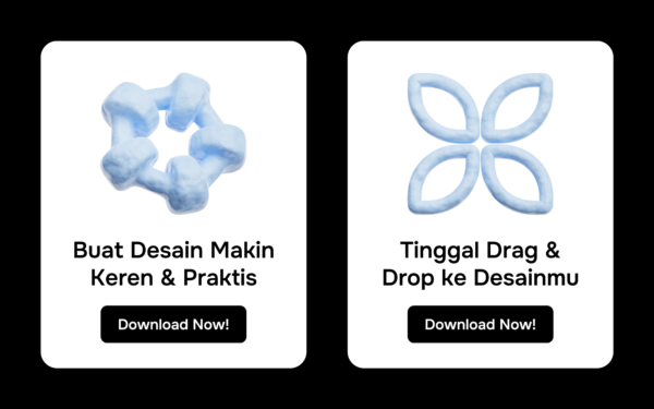 30 Snow Ice Abstract Shape 3D Icon Pack