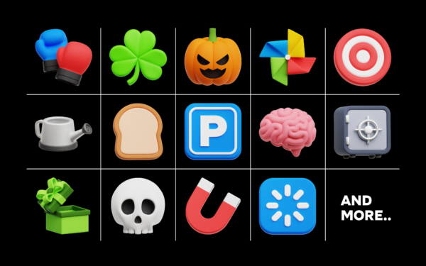 aaaa Premium 3D Icon Pack Vol. 2