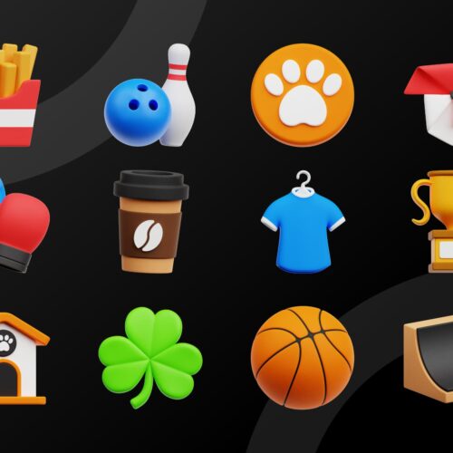 Lifestyle 3D Icon Siap Pakai Lifestyle 3D Icon Siap Pakai