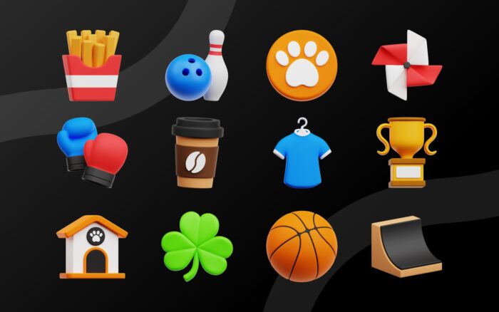 Lifestyle 3D Icon Siap Pakai Lifestyle 3D Icon Siap Pakai