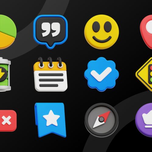 User Interface 3D Icon Siap Pakai User Interface 3D Icon Siap Pakai