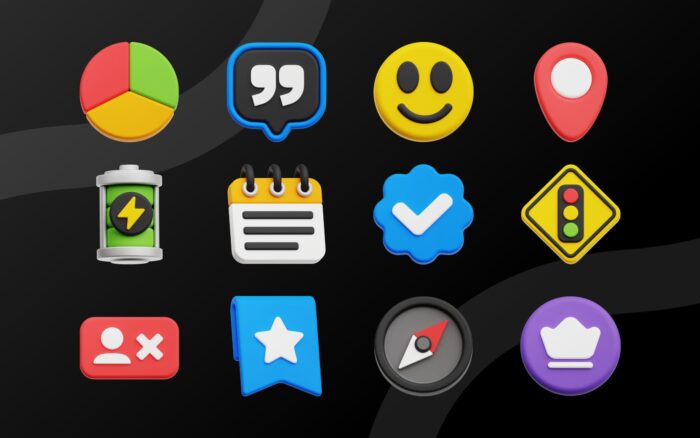 User Interface 3D Icon Siap Pakai User Interface 3D Icon Siap Pakai